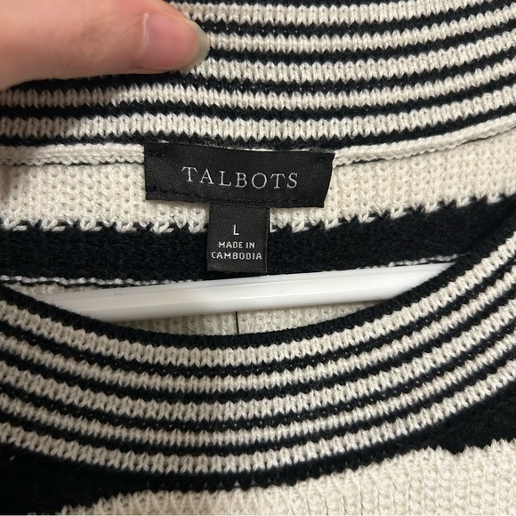 Talbots Women’s Size Large Stitch Sweater Shell French Style New - Picture 3 of 7